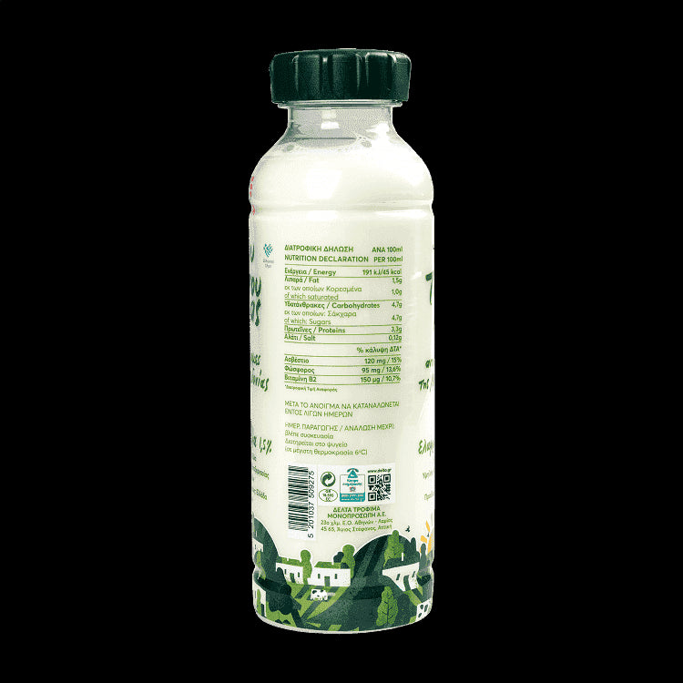 ΔΕΛΤΑ Του Τόπου Μας Ελαφρύ 500ml