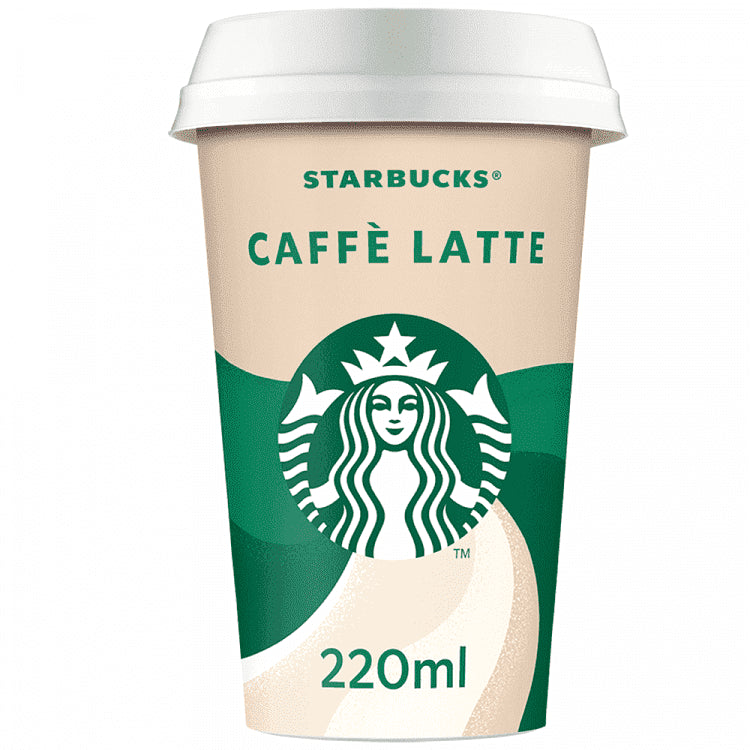 Starbucks Ρόφημα Γάλακτος Καφέ Latte 220ml