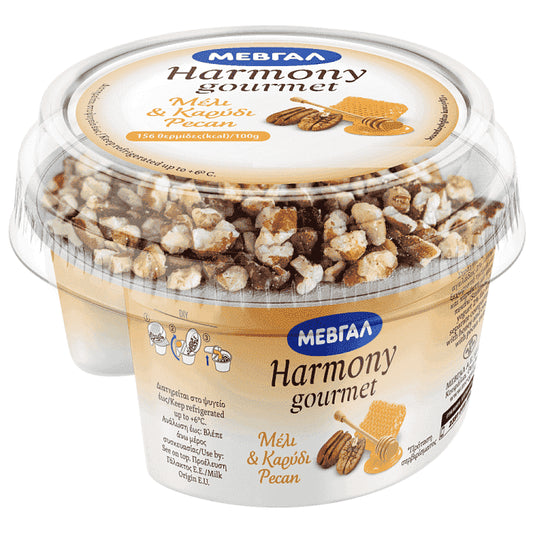 Harmony Επιδόρπιο Γιαουρτιού Gourmet Μέλι & Καρύδι 160gr
