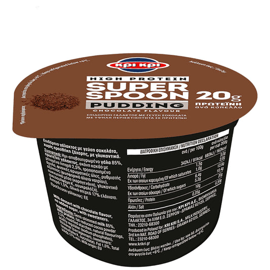 Kρι Κρι Super Spoon Pudding Σοκολάτα 200gr