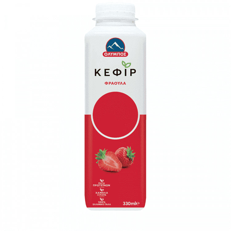 Όλυμπος Κεφίρ Φράουλα 330ml