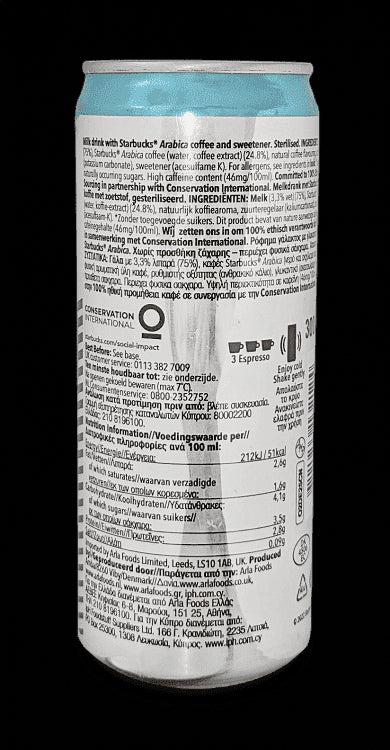 Starbucks Tripleshot Espresso Χωρίς Ζάχαρη 300ml