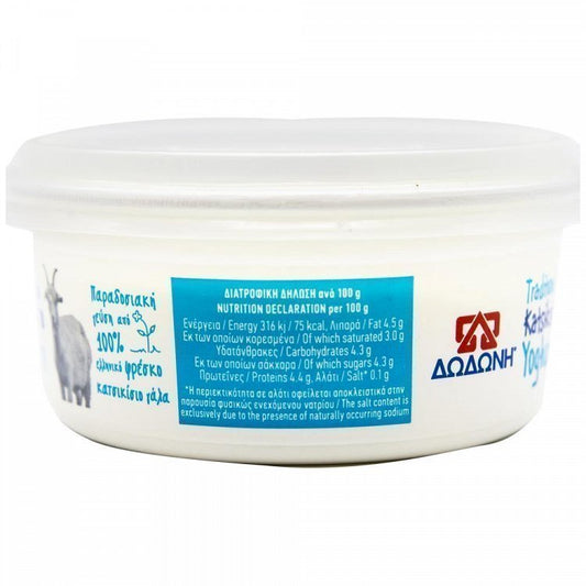 Δωδώνη Γιαούρτι Κατσικίσιο Παραδοσιακό 240gr