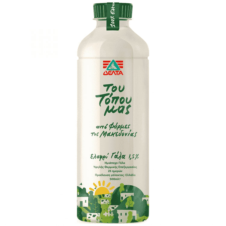 ΔΕΛΤΑ Του Τόπου Μας Ελαφρύ 500ml