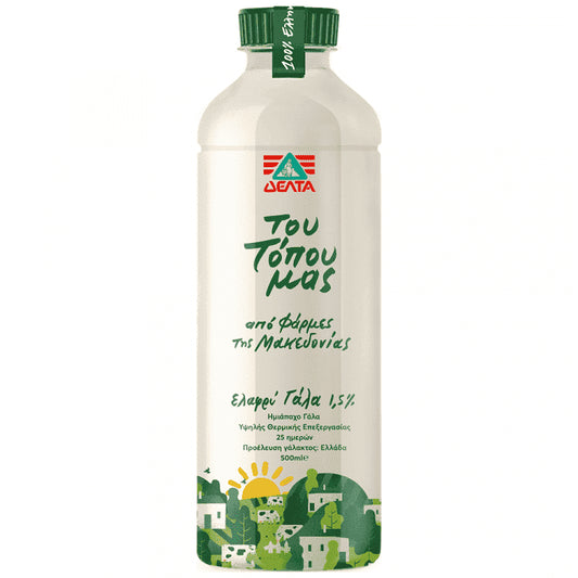 ΔΕΛΤΑ Του Τόπου Μας Ελαφρύ 500ml