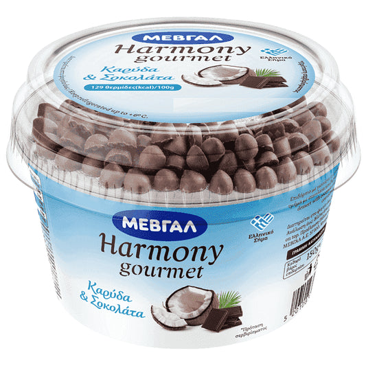 Harmony Gourmet Επιδόρπιο Γιαουρτιού Καρύδα & Νιφάδες Σοκολάτα 160gr