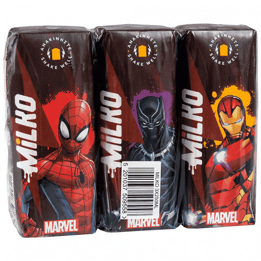 Milko Σοκολατούχο Γάλα HP 3x250ml