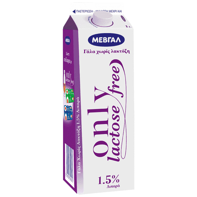 Μεβγάλ Only Lactoce Free 1,5% Λιπαρά 1lt